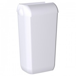 Cestino gettacarte EColored - con coperchio - 33,5 x 22,5 x 54,5 cm - adamello white - Mar Plast