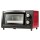 Forno elettrico ventilato - 10 L - nero/rosso - Girmi