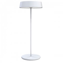 Lampada da tavolo 901 - c/aggancio magnetico - 10 x 30 cm - alluminio - bianco - Palmina