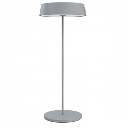 Lampada da tavolo 901 - c/aggancio magnetico - 10 x 30 cm - alluminio - grigio - Palmina