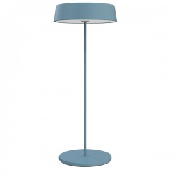 Lampada da tavolo 901 - c/aggancio magnetico - 10 x 30 cm - alluminio - blu - Palmina