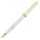 Penna stilografica Bailey Light - punta M - fusto bianco/oro - Cross