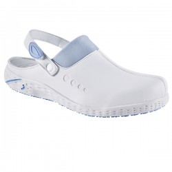 Zoccolo ortopedico Dany - numero 39 - bianco/azzurro - Safety Jogger
