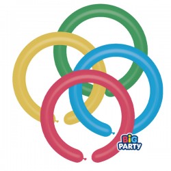 Palloncino modellabile - diametro 5 cm - lattice - conf. 12 pezzi