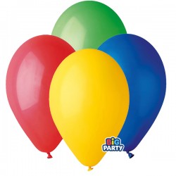 Palloncino - diametro 26 cm - lattice - colori assortiti - conf. 16 pezzi
