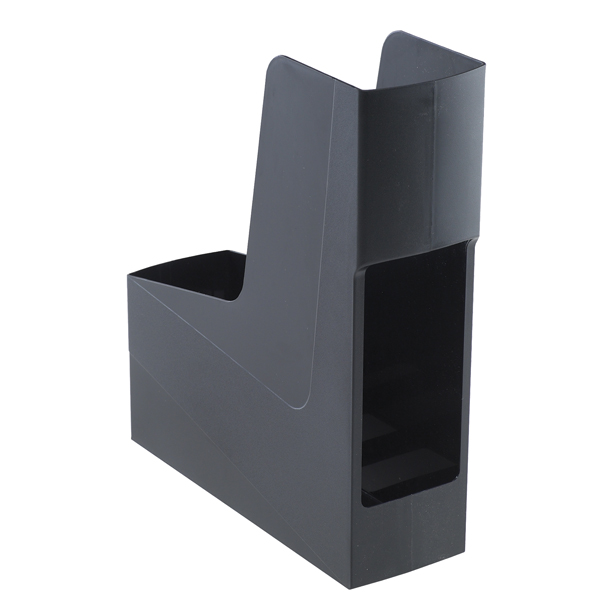 Portariviste Green2desk - in PS riciclato - 30 x 25,8 cm - dorso 9 cm - nero - Fellowes Portariviste Green2desk - in PS riciclato - 30 x 25,8 cm - dorso 9 cm - nero - Fellowes