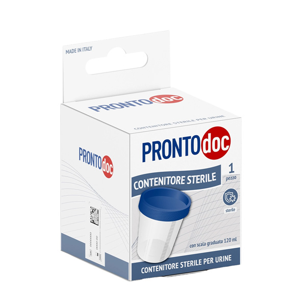 Contenitore sterile per urine - 120 ml - ProntoDoc Contenitore sterile per urine - 120 ml - ProntoDoc