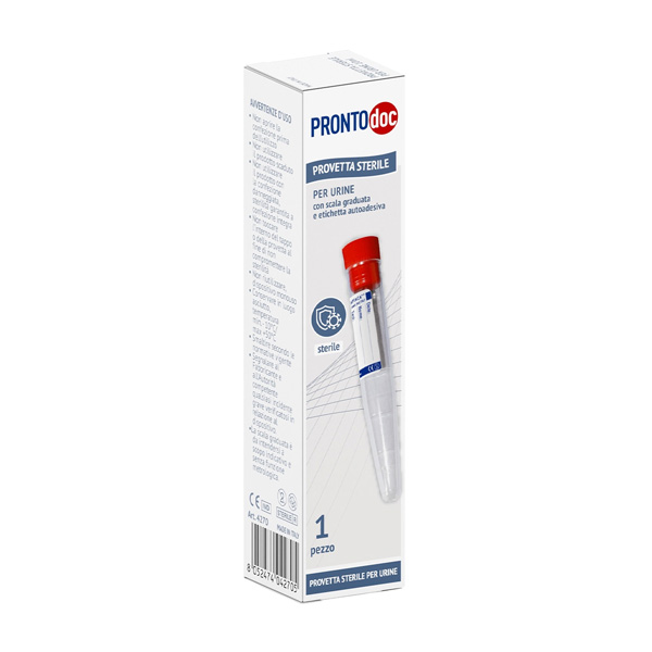 Provetta sterile per urine - 10 ml - ProntoDoc