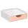 Cassettiera componibile Storage box -  18,6 x 18,5 x 6,4 cm  - pesca - Cep