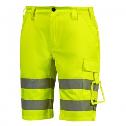 Bermuda alta visibilità Altair - taglia XL - giallo fluo - U-Power