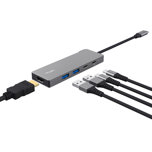Adattatore multiporta - 5-in-1 - Dalyx - Trust Adattatore multiporta - 5-in-1 - Dalyx - Trust
