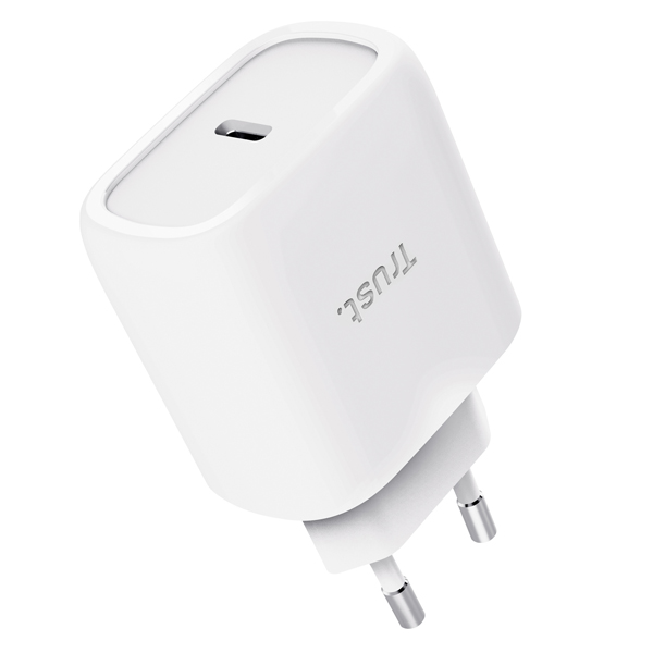 Caricatore - 45W - GaN per Apple USB-C - Bianco - MAXO - Trust Caricatore - 45W - GaN per Apple USB-C - Bianco - MAXO - Trust