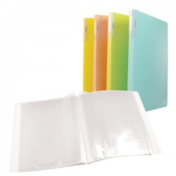 Portalistini Spring - PP - A4 - 30 buste - colori assortiti - Colorosa
