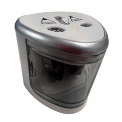 Temperamatite elettrico - 2 fori - bianco - Colorosa