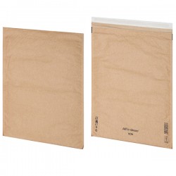 Busta imbottita AirPro Green - 37 x 47 cm - carta - avana - Bong Packaging - conf. 50 pezzi