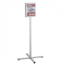 Espositore Info Stand Outdoor - da pavimento - A4 - Durable