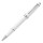 Penna roller Bailey Light - punta F - fusto bianco/cromo - Cross