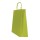 Shopper Twisted - maniglie cordino - 14 x 9 x 21 cm - carta kraft - verde fagiolo - Mainetti Bags - conf. 25 pezzi