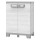 Armadio CAB680 sequoia - 2 ante - 68 x 39 x 93,5 cm - plastica - grigio - Terry