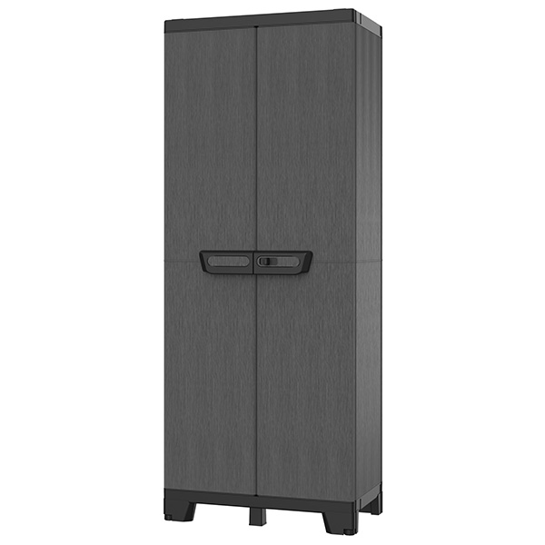 Armadio CAB2680 ardesia - 2 ante - 68 x 39 x 172 cm - plastica - nero - Terry Armadio CAB2680 ardesia - 2 ante - 68 x 39 x 172 cm - plastica - nero - Terry
