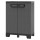 Armadio CAB680 ardesia - 2 ante - 68 x 39 x 93,5 cm - plastica - nero - Terry