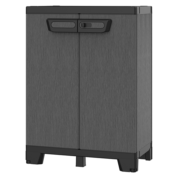 Armadio CAB680 ardesia - 2 ante - 68 x 39 x 93,5 cm - plastica - nero - Terry Armadio CAB680 ardesia - 2 ante - 68 x 39 x 93,5 cm - plastica - nero - Terry