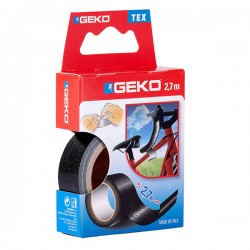 Nastro adesivo telato Tex - 19 mm x 2,7 m - nero - Geko