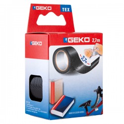 Nastro adesivo telato Tex - 38 mm x 2,7 m - nero - Geko