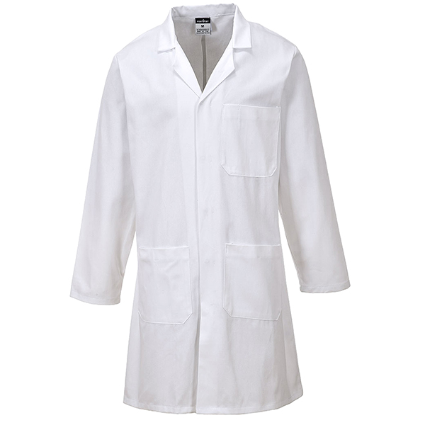 Camice da lavoro - maniche lunghe - unisex - taglia L - bianco - Portwest Camice da lavoro - maniche lunghe - unisex - taglia L - bianco - Portwest