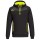 Felpa DX467 a mezza zip - con cappuccio - taglia XL - nero - Portwest