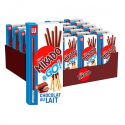 Mikado al latte - monoporzione 39 gr - Saiwa - conf. 24 pezzi