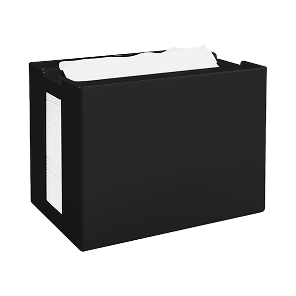 Dispenser antibatterico - per tovaglioli interfogliati - nero – Papernet Dispenser antibatterico - per tovaglioli interfogliati - nero – Papernet