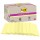 Blocco foglietti Post-it SuperSticky - 622R-SS8CY - 75 x 127 mm - carta riciclata - giallo Canary - 70 fogli - Post-it - conf. 8 bl occhi