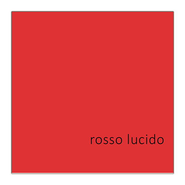 Plastica adesiva - 45 cm x 15 m - rosso lucido - Patifix