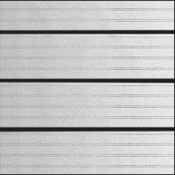 Plastica decorativa statica - 45 cm x 1,5 m - strisce sale riunioni - PVC - trasparente opaco - Patifix