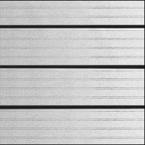 Plastica decorativa statica - 45 cm x 1,5 m - strisce sale riunioni - PVC - trasparente opaco - Patifix