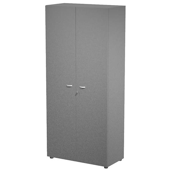 Armadio modulare - a 2 ante alte - 90 x 45,8 x 200 cm - antracite Armadio modulare - a 2 ante alte - 90 x 45,8 x 200 cm - antracite