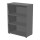 Armadio modulare - a giorno - 90 x 44 x 123 cm - antracite