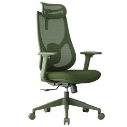 Seduta semidirezionali Linear LIN - con braccioli regolabili e poggiatesta - verde - Unisit
