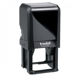 Timbro quadrato 4924 - personalizzabile - 40 x 40 mm - 10 righe - autoinchiostrante - Trodat