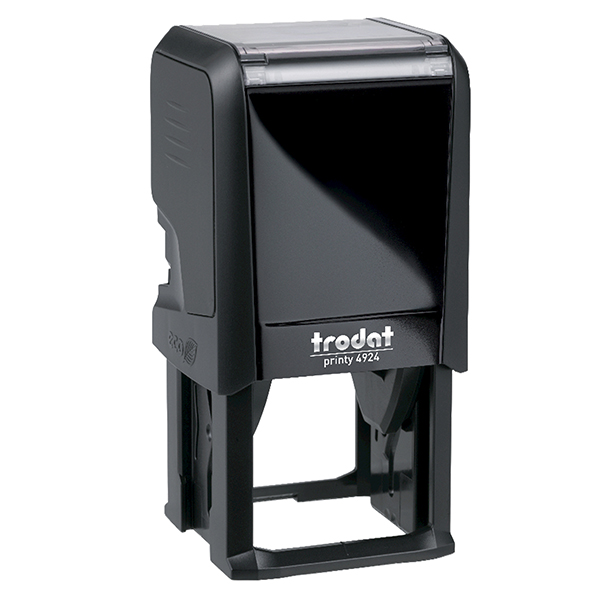 Timbro quadrato 4924 - personalizzabile - 40 x 40 mm - 10 righe - autoinchiostrante - Trodat