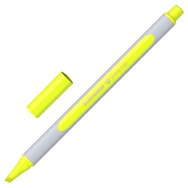 Evidenziatore Shine-Up - punta a scalpello - giallo - Schneider Evidenziatore Shine-Up - punta a scalpello - giallo - Schneider