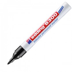 Marcatore industriale 8300 - permanente – 1,5 a 3 mm - nero – Edding