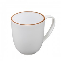 Tazza - rPET - bianco - Leone