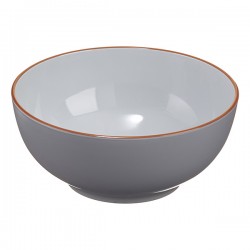 Ciotola - rPET - grigio - Ø19 x 8,4cm - Leone