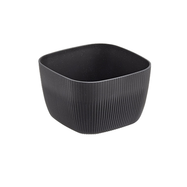 Ciotola buffet Norway - quadrata - antracite - 19,5 x 19,5 x 12cm - melamina - Leone Ciotola buffet Norway - quadrata - antracite - 19,5 x 19,5 x 12cm - melamina - Leone