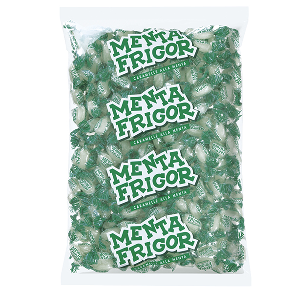 Caramelle Frigor - gusto menta - busta 1 kg Caramelle Frigor - gusto menta - busta 1 kg
