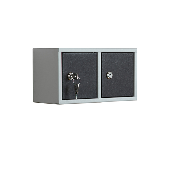 Casellario componibile Annabox - 2 porte - grigio/antracite - Metalpus Casellario componibile Annabox - 2 porte - grigio/antracite - Metalpus