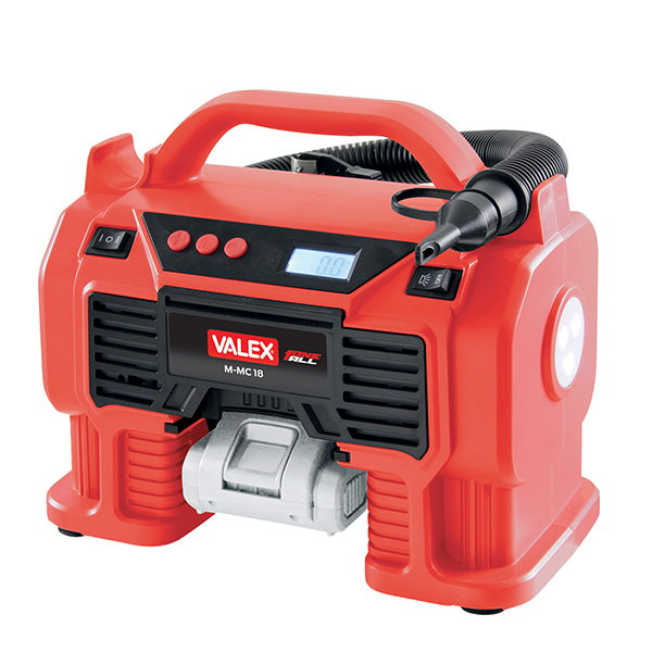 Mini compressore M-MC 18 - 18V - max 11 bar - Valex Mini compressore M-MC 18 - 18V - max 11 bar - Valex