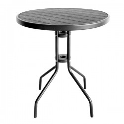 Tavolo IOS -  Ø 60 x H 71 cm - grigio - Verdelook